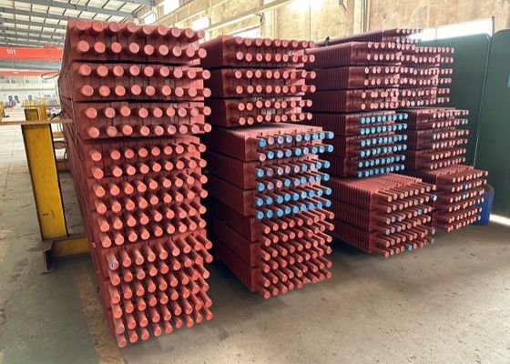 Hocheffiziente Kesselflossenröhrchen Wärmetauscher Aluminiumflossenröhren