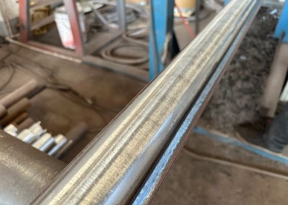 Aluminium A1050 Stahldampffflossenröhre Farboberfläche Schnelle Hitze