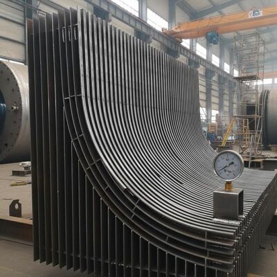 Custom OEM Boiler Membran Wasserwand Panel Tube SA210 C-Klasse Kohlenstoffstahl für Kraftwerk Ersatz mit 9,8 MPa Druck