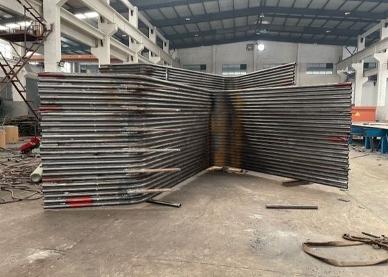 ASME Energieeinsparende Kessel Membranwand Wasserwandplatten In Kessel