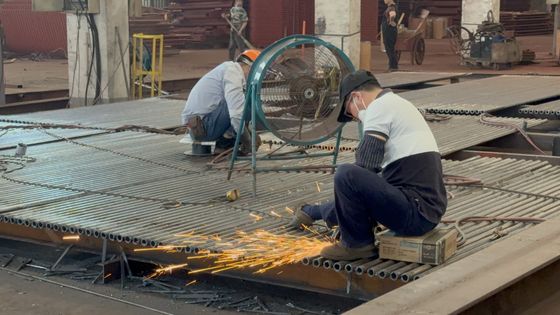 ISO/ASME/SGS-Standard Schweißmembran Wand Kessel Teile Wasserwandplatten