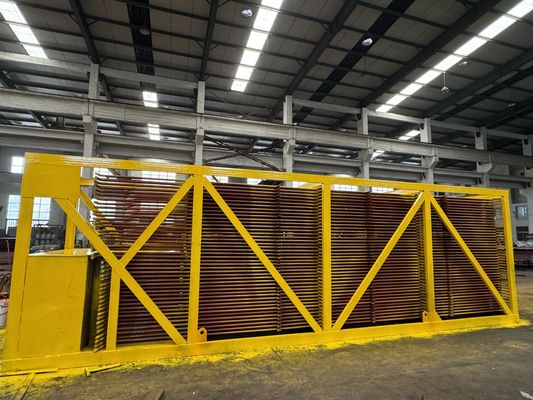 Extrudierte und gezackte Boiler-Ersatzteile Spiralflossenröhre zur Wärmeübertragung