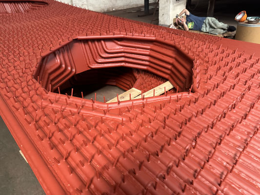 Dauerhafte Flanschverbindungskessel Ersatzteile 1000 mm Länge