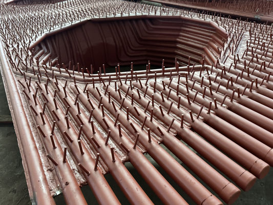 Abmessung des Rohres 38.1*3.2 Boiler Membran Wand Konstruktion Hochleistung